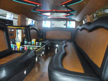 Palm Bay White Hummer Limo 
